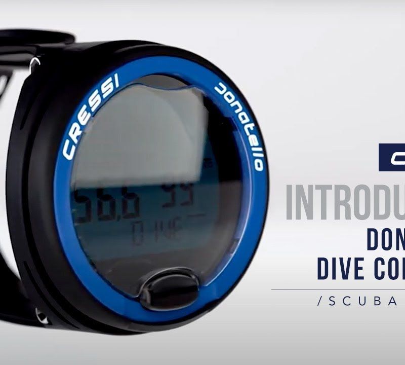 Cressi Donatello búvárkomputer fekete/piros KS860058 7