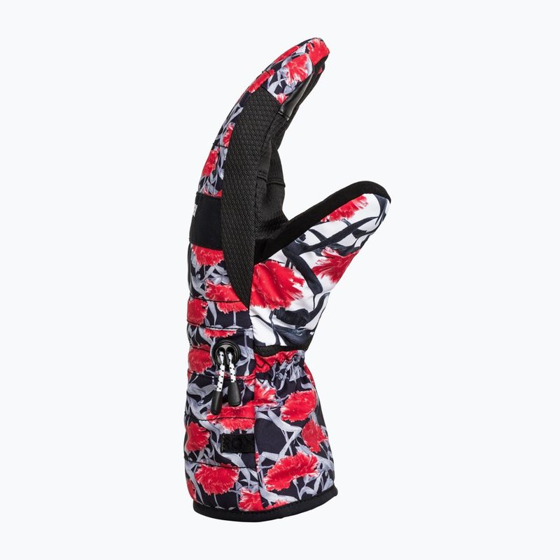 Női snowboard kesztyű ROXY Cynthia Rowley 2021 true black/white/red 8