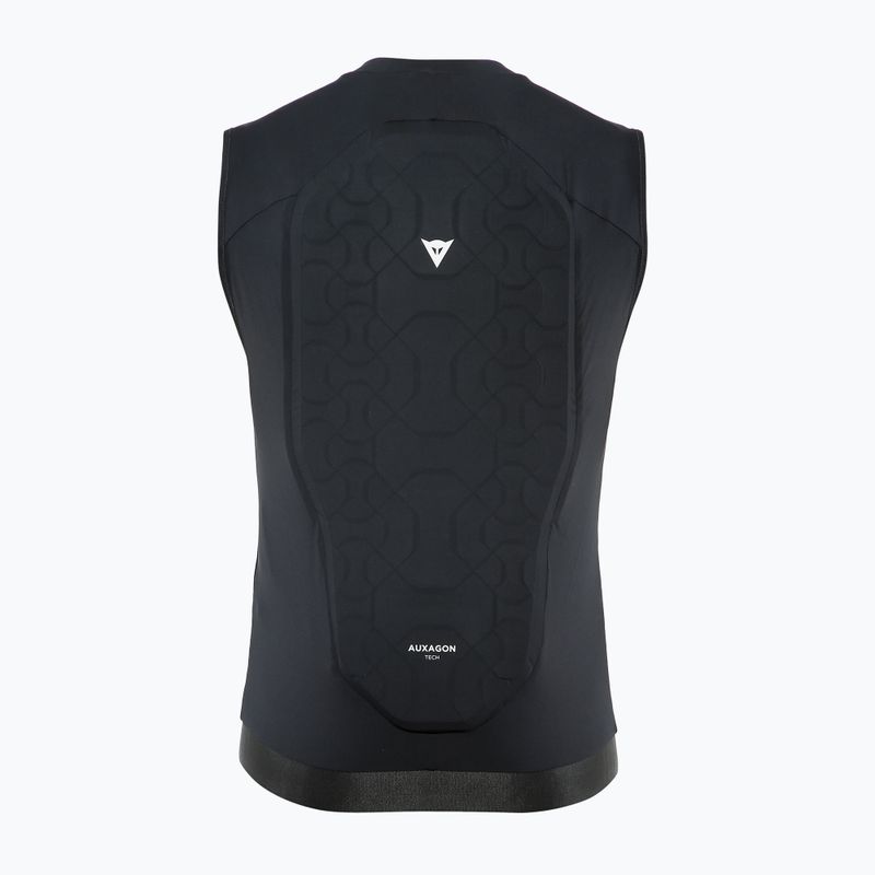 Férfi védő mellény Dainese Auxagon Waistcoat stretch limo/stretch limo 7