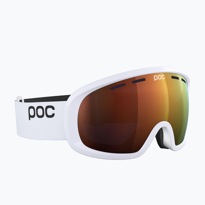 Síszemüveg POC Fovea Mid Clarity hydrogen white/spektris orange 8