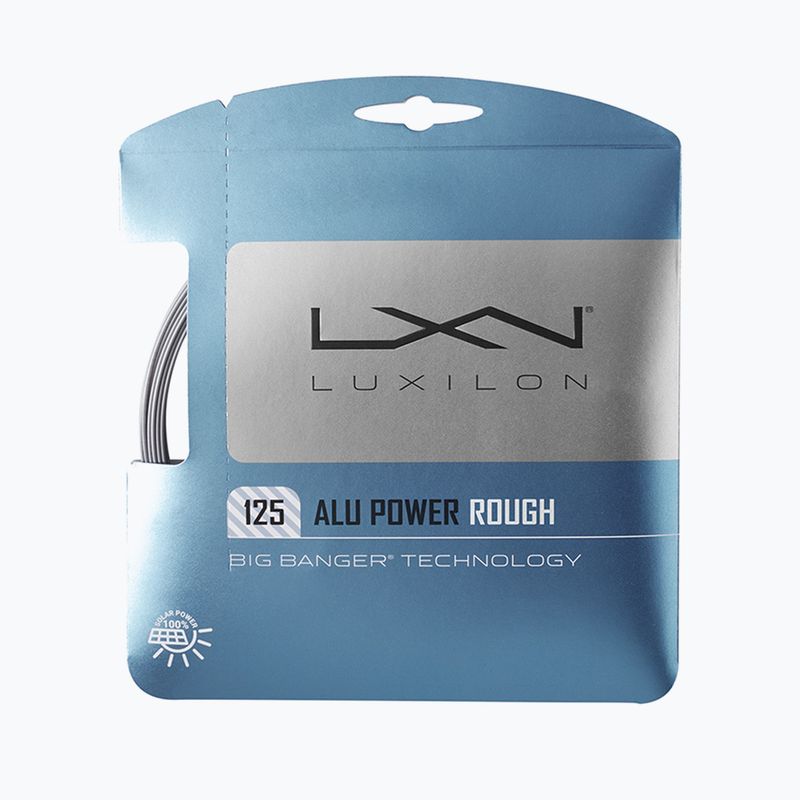 Luxilon BB Alu Power Rough 125 Tenisz húr Ezüst WRZ995200+