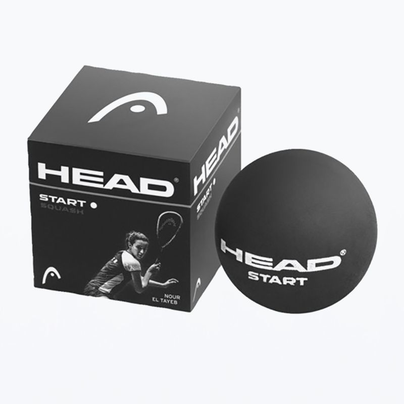 HEAD Start Squash Labda fekete