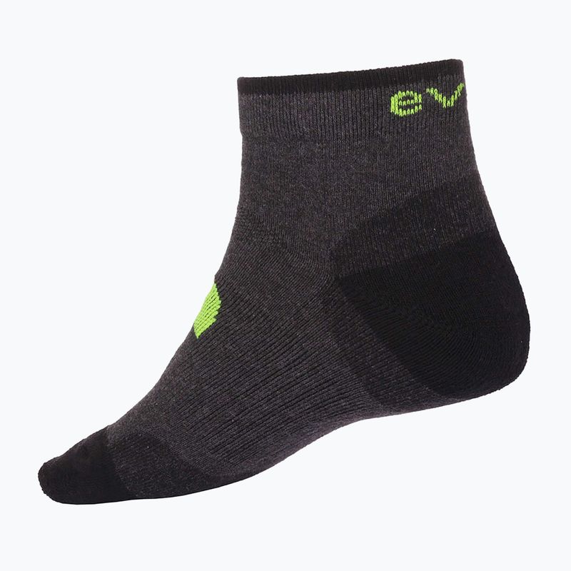 Teniszzokni Evoq Trainer grafit/fekete/sárga 5