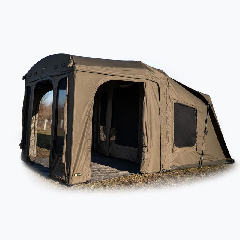 RidgeMonkey Escape XF2 Standard plusz tornác hosszabbítóval barna RM288