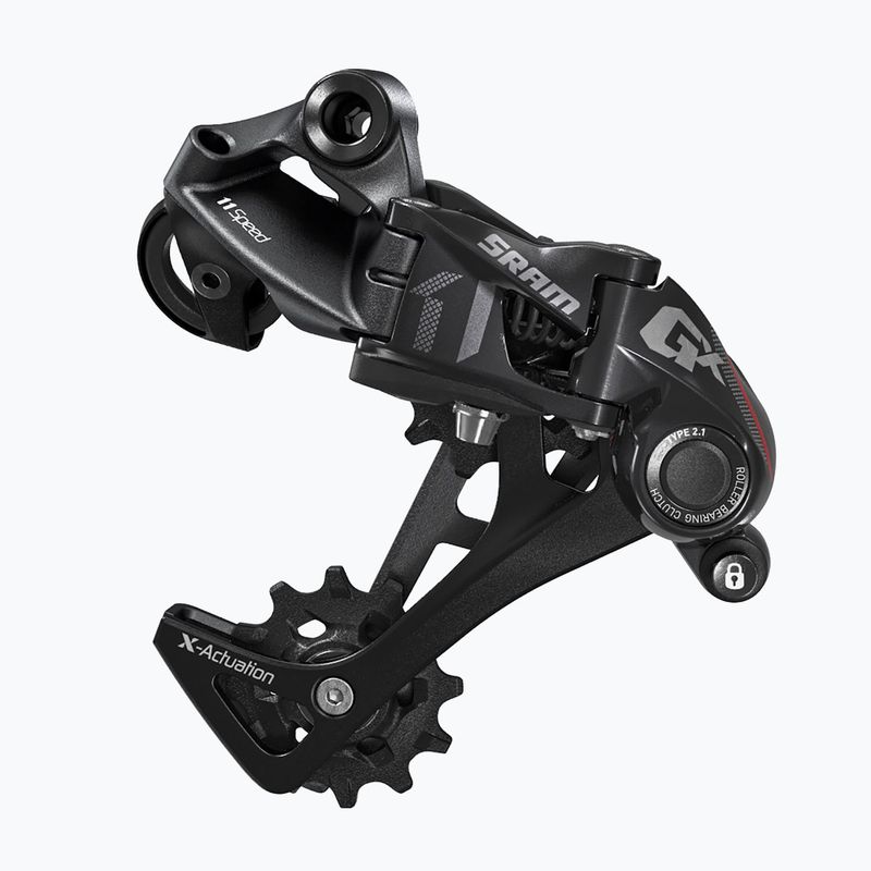 SRAM hátsó kerékpár váltó AM RD GX 1X11SPD hosszú ketrec fekete 00.7518.081.000