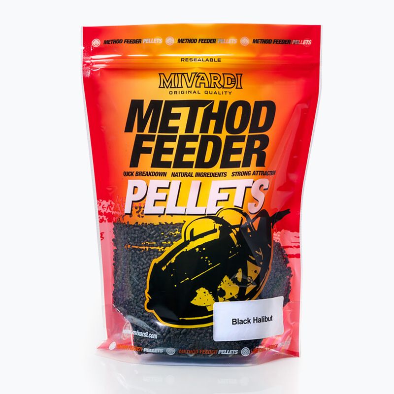 MIVARDI Method Fekete laposhal pellet 750 g