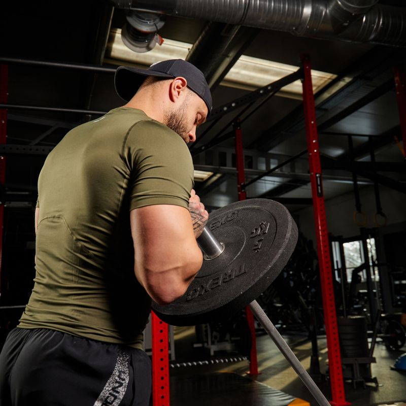 XTREXO fekete bumper olimpiai súlytárcsa 5 kg TRX-BMP005 7