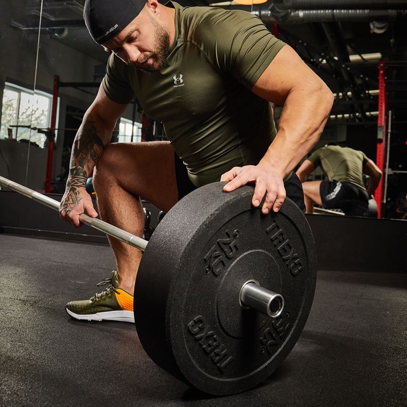 XTREXO fekete bumper olimpiai súlytárcsa 25 kg TRX-BMP025 7