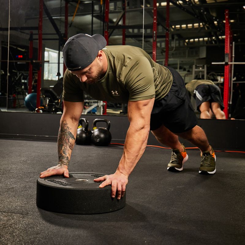 XTREXO fekete bumper olimpiai súlytárcsa 25 kg TRX-BMP025 9