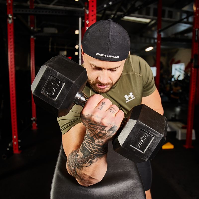 XTREXO Hex gumírozott súlyzó 10 kg HXD100 6