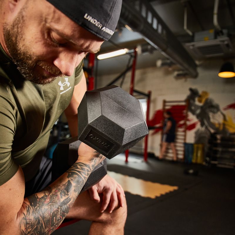 XTREXO Hex gumírozott súlyzó 15 kg HXD150 7