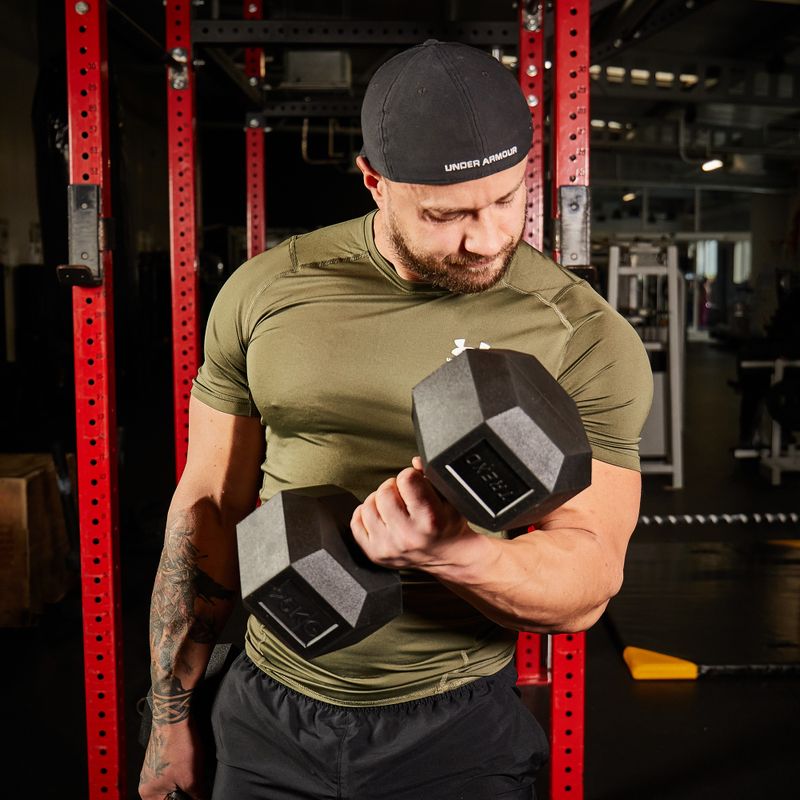 XTREXO Hex gumírozott súlyzó 25 kg HXD250 6