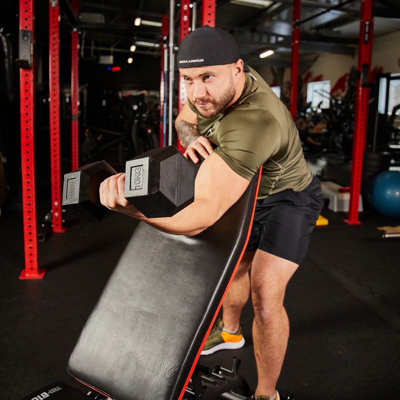 XTREXO B100 edzőpad fekete 8