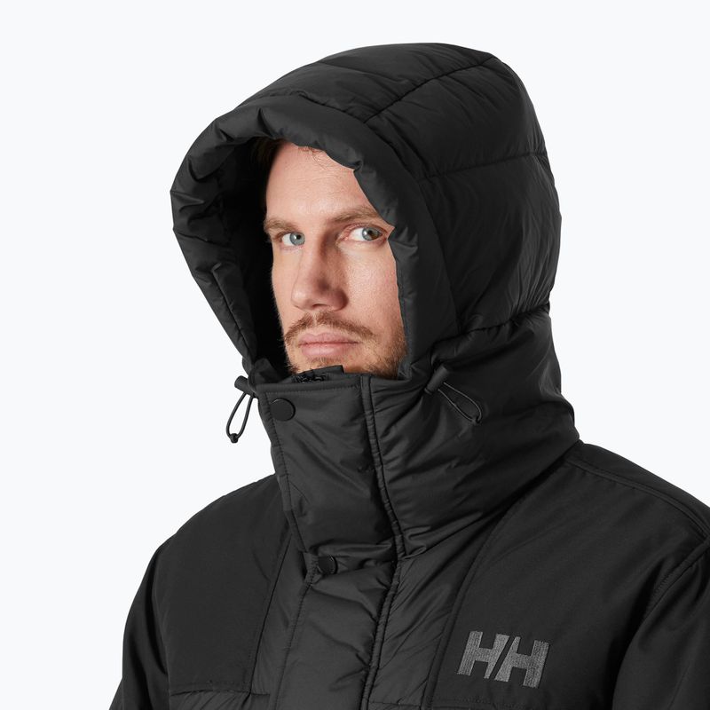 Férfi Helly Hansen Escape Down Parka fekete pehelydzseki 3