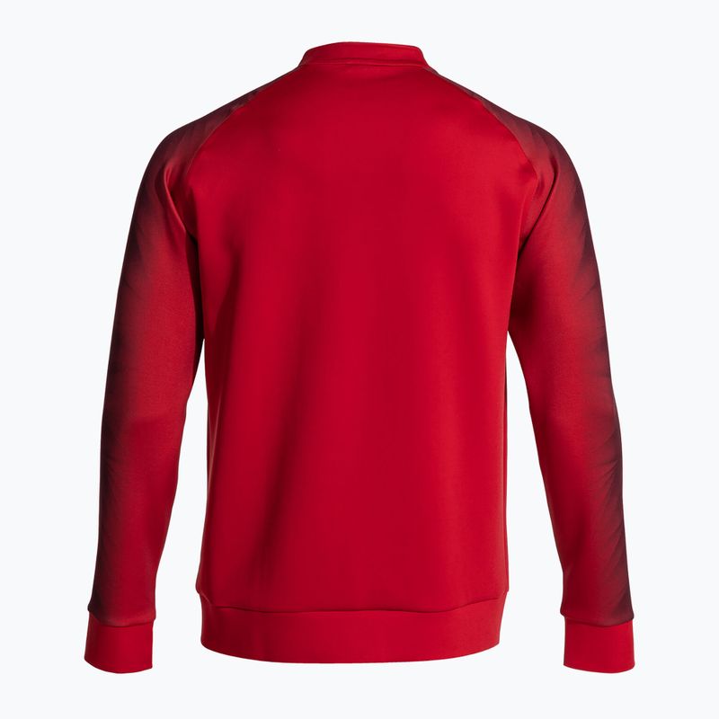 Férfi Joma Elite XI Full Zip futó melegítőfelső piros 3