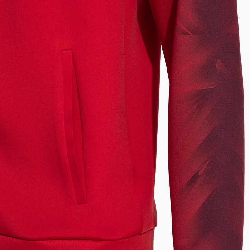 Férfi Joma Elite XI Full Zip futó melegítőfelső piros 5
