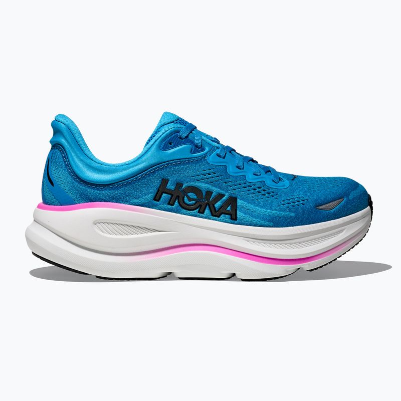Női futócipő HOKA Bondi 9 skyward kék/neon fukszia 2