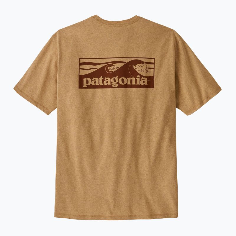 Férfi Patagonia Boardshort Logo Pocket Responsibili t-shirt talon arany 3