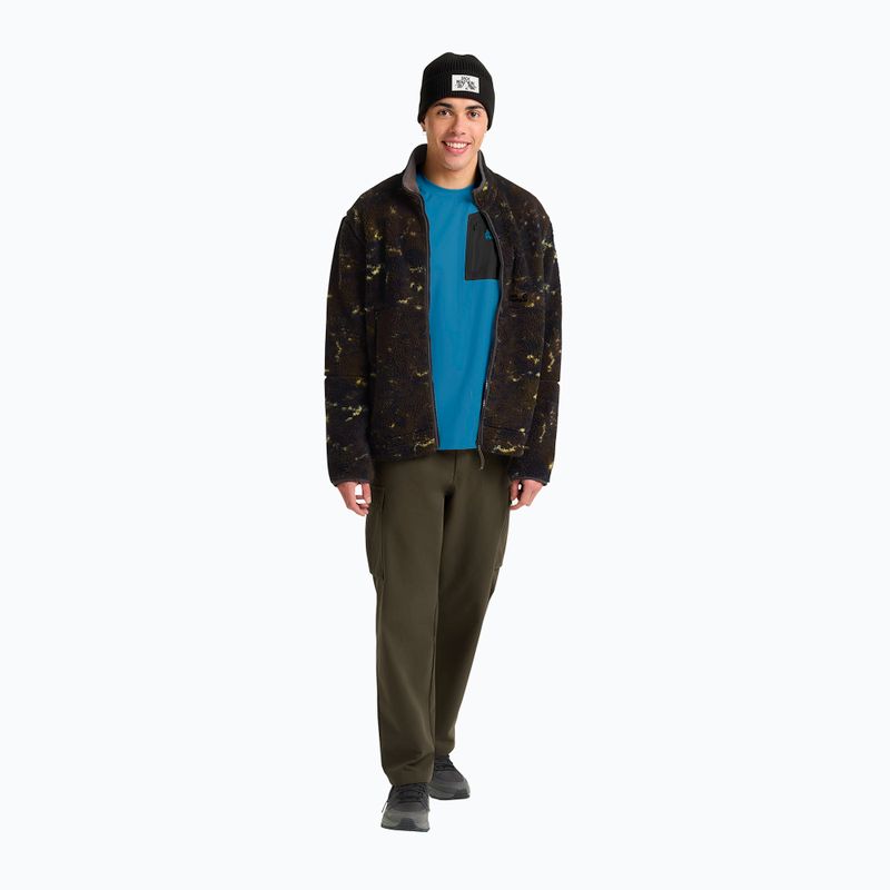 Férfi hosszú ujjú Jack Wolfskin Prelight Trail Crew aurora blue 2