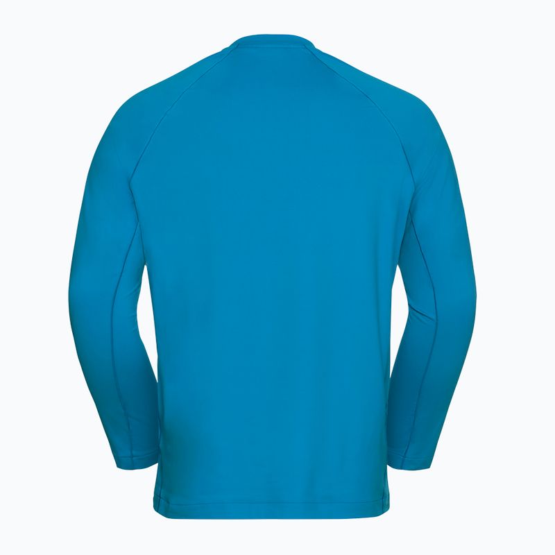 Férfi hosszú ujjú Jack Wolfskin Prelight Trail Crew aurora blue 6