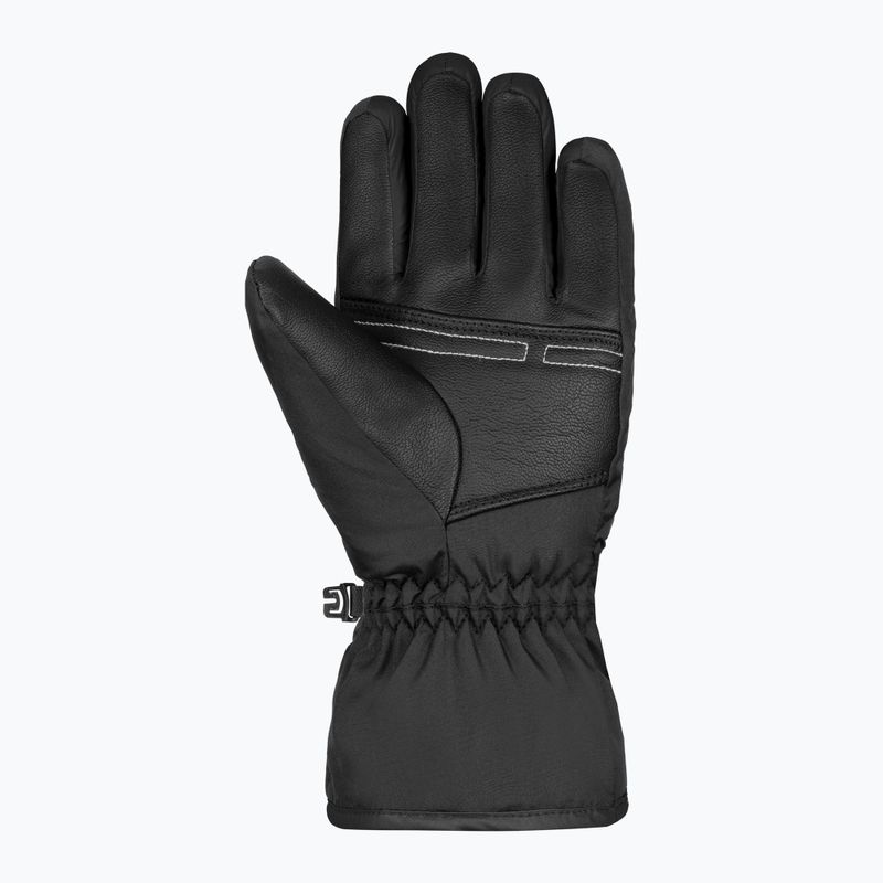 Gyerek síkesztyűk Reusch Alan Junior black/white 4