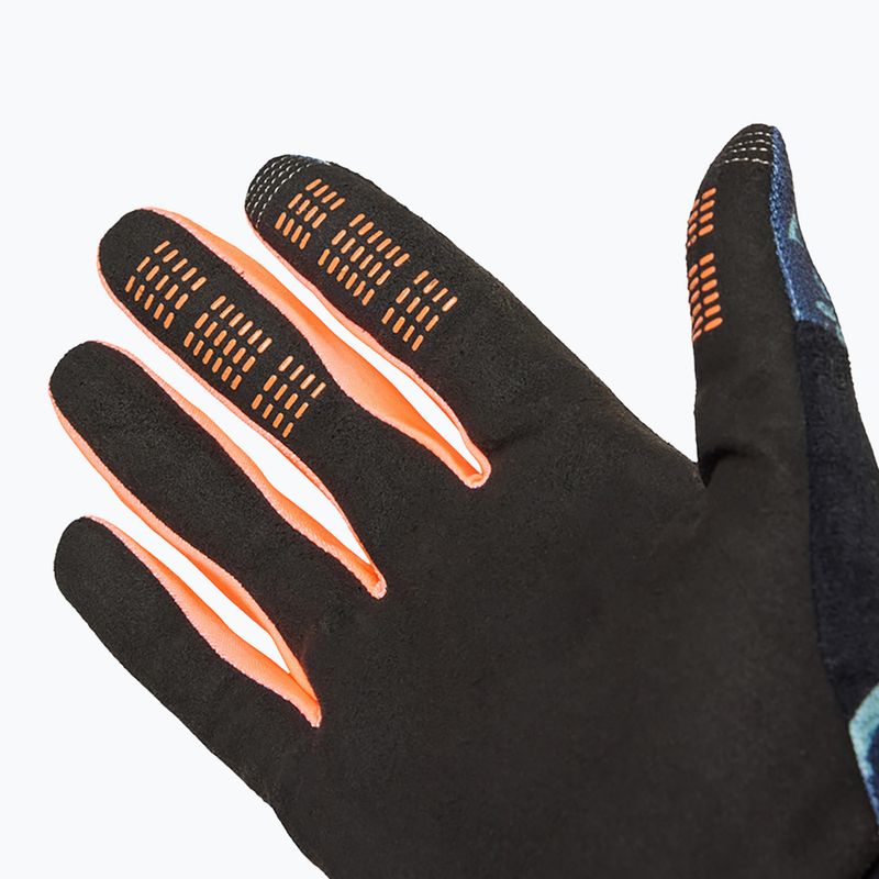 Férfi kerékpáros kesztyűk Fox Racing Ranger Image Print arctic blue 4