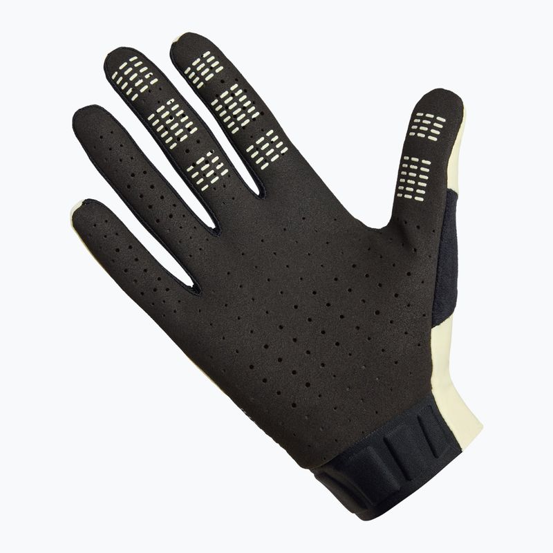 Férfi kerékpáros kesztyűk Fox Racing Flexair lime 3