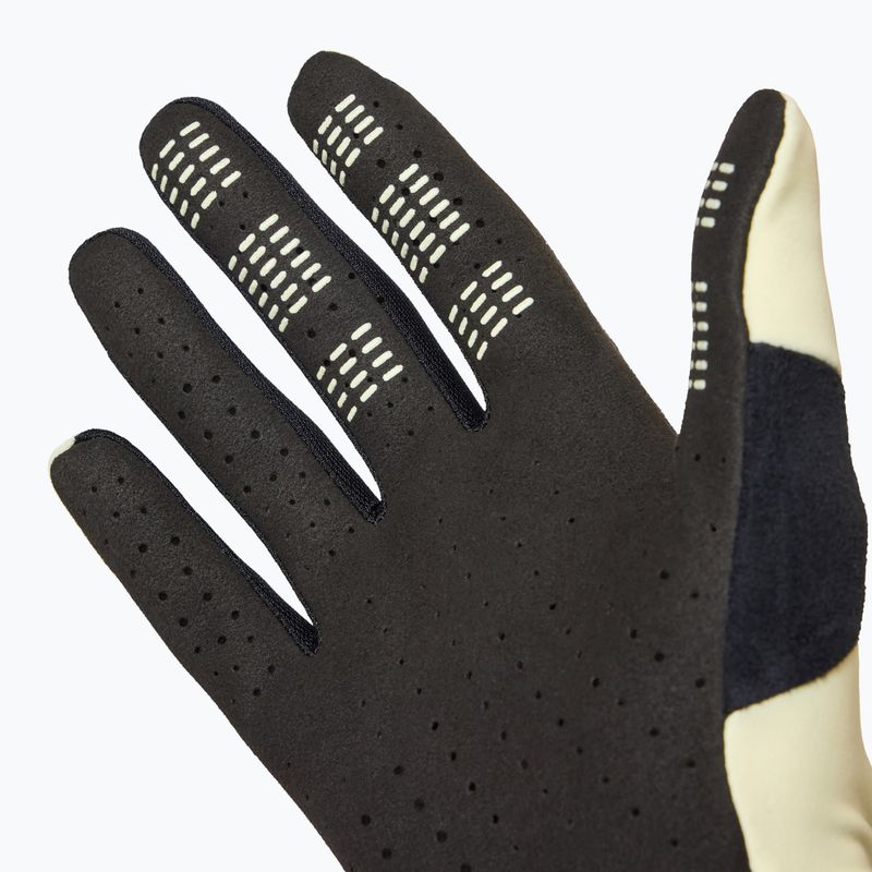 Férfi kerékpáros kesztyűk Fox Racing Flexair lime 4