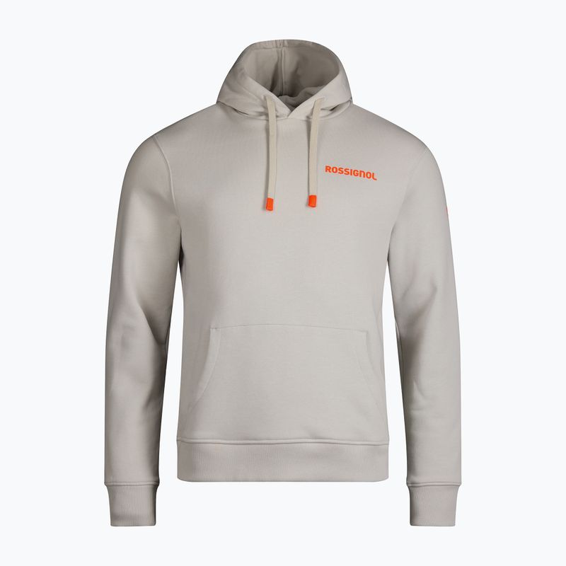 Férfi pulóver Rossignol Hero Hoodie light grey 8