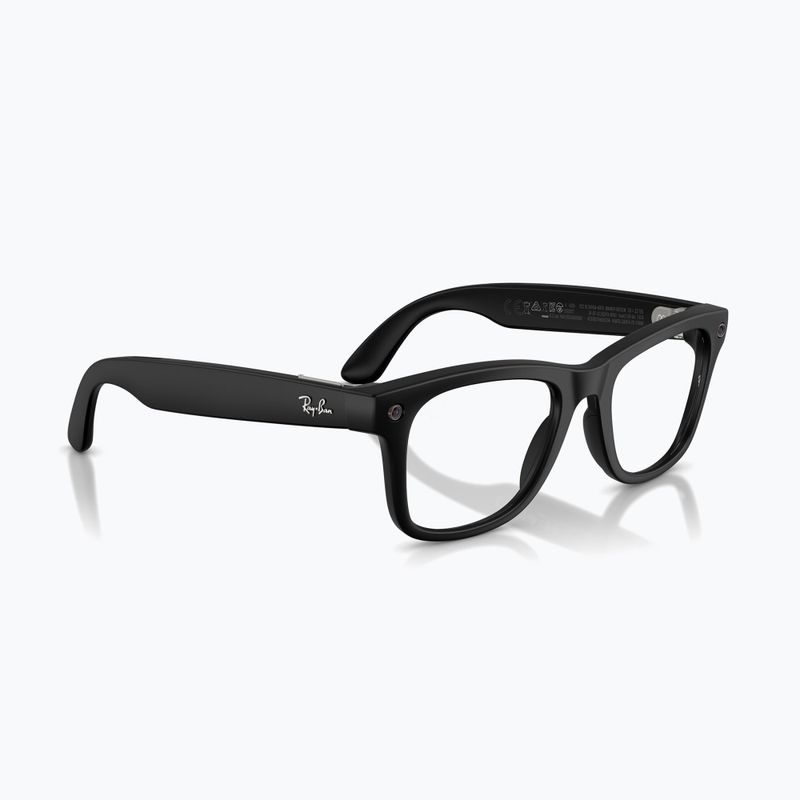 Kamerás szemüveg Ray-Ban Meta Wayfarer matte black/trs g.green 4