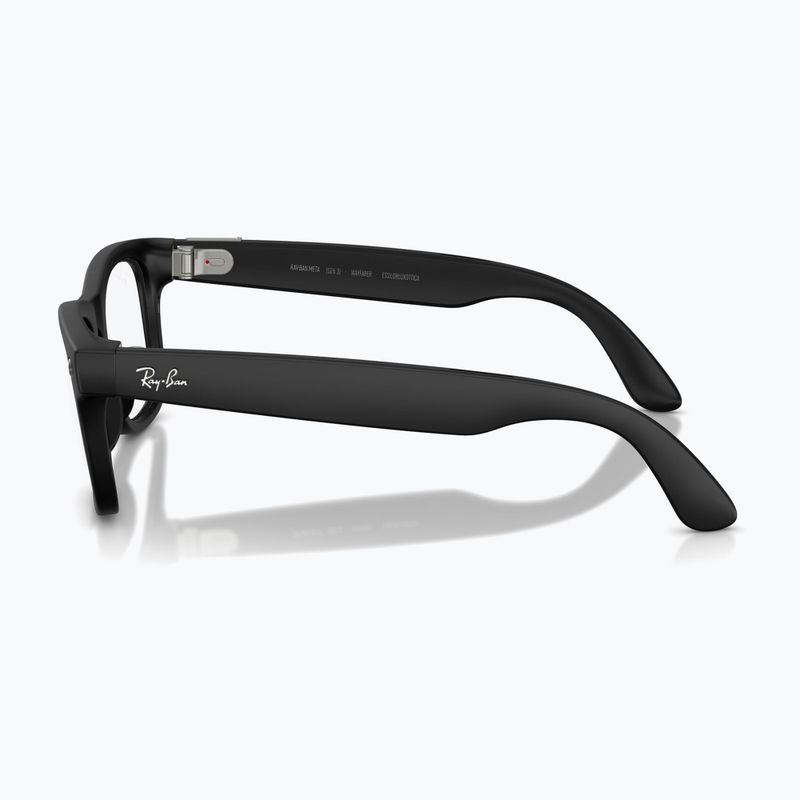 Kamerás szemüveg Ray-Ban Meta Wayfarer matte black/trs g.green 5