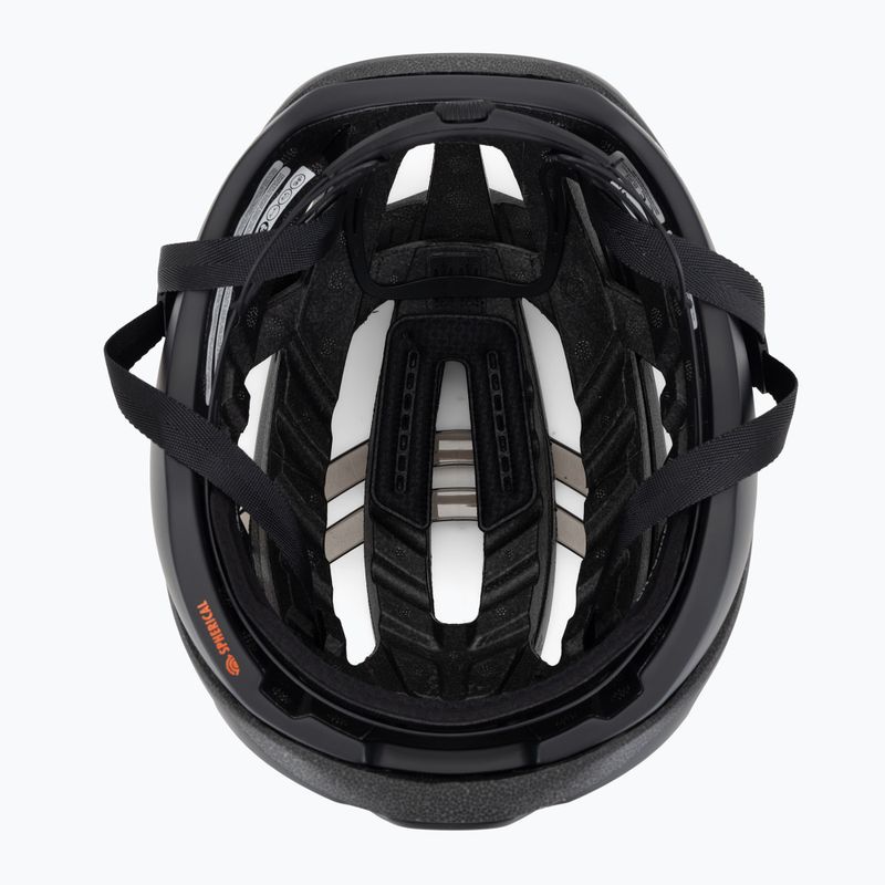 Giro Aries Spherical matt fekete/fehér kerékpáros sisak 5