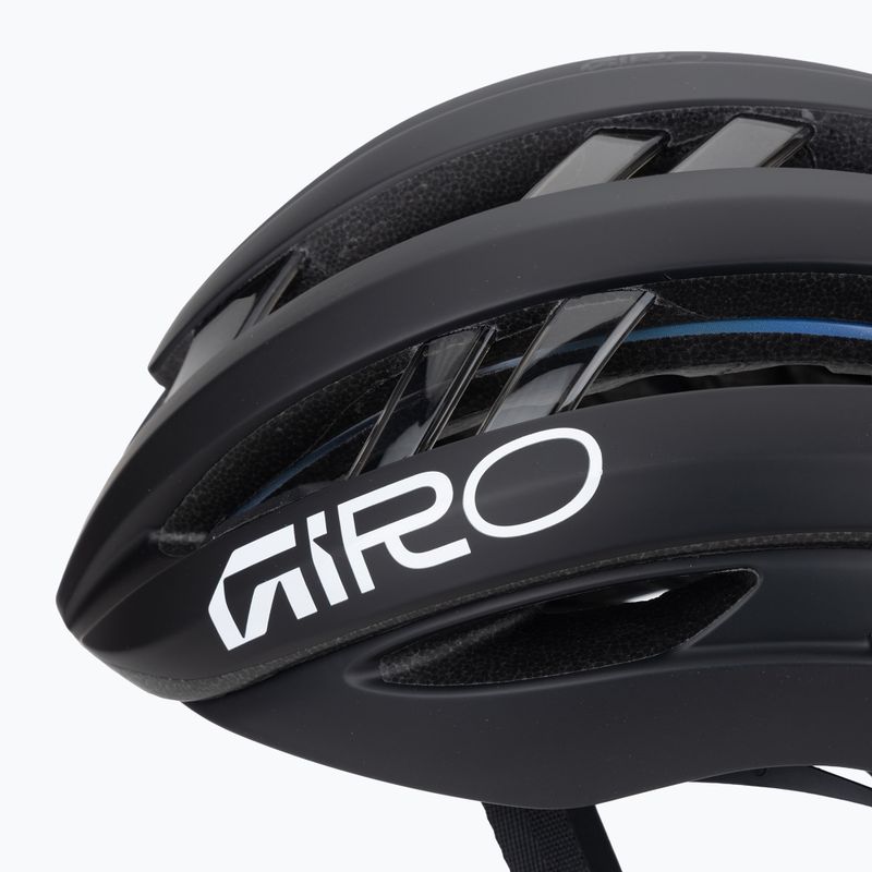 Giro Aries Spherical matt fekete/fehér kerékpáros sisak 7