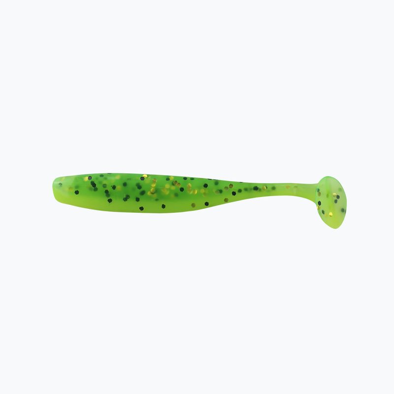 Relax Bass 2.5 laminált puha csali 4 db zöld BAS25