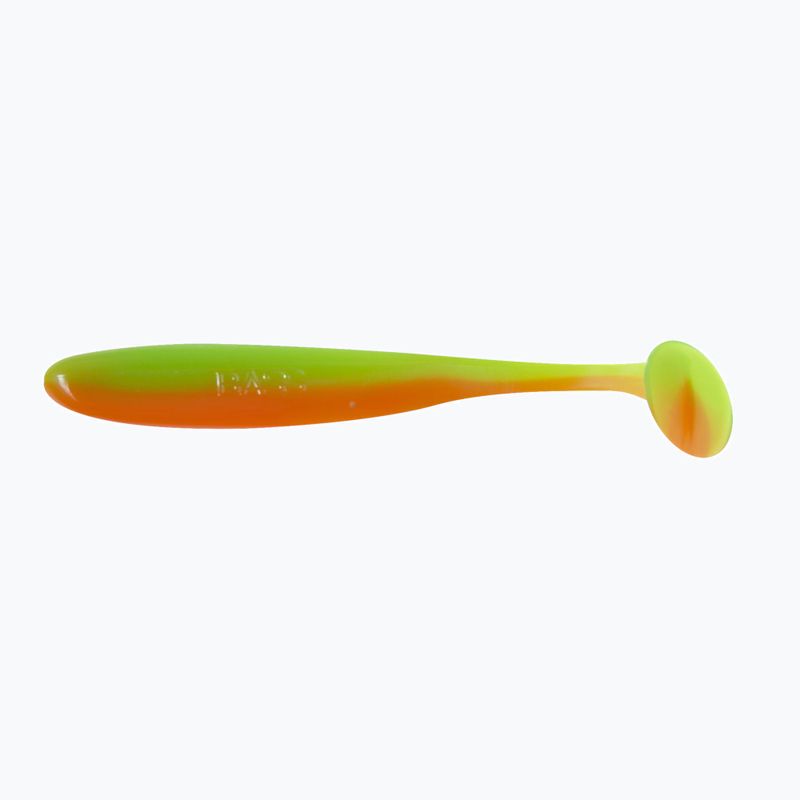 Relax Bass 3 Laminált puha csali 4 db. Mész / narancssárga BAS3