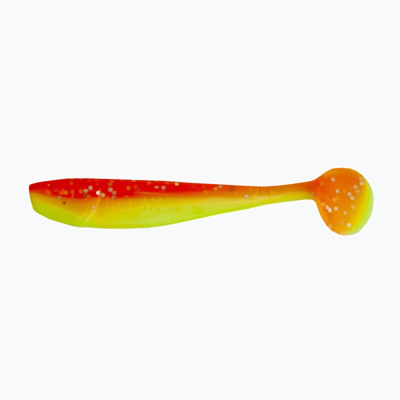 Relax Kingshad 3 Laminált puha csalik 4 db. Narancs-ezüst csillogás / Selyem KS3