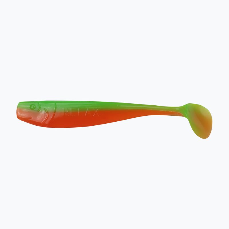 Relax Kingshad 5 Laminált puha csalik 3 db. Mész / narancssárga KS5