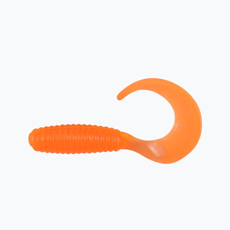 Gumi csali Relax Twister VR1 Standard 8 db. Átlátszó narancssárga VR1-TS