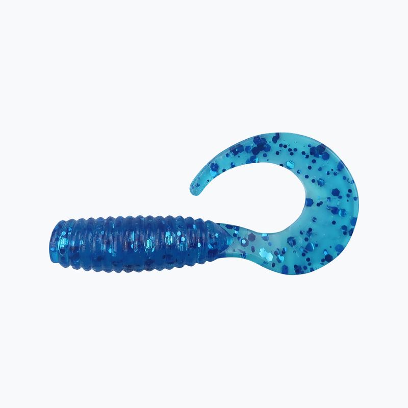 Gumi csali Relax Twister VR1 Standard 8 db. Pylo kék / kék csillogás VR1-TS