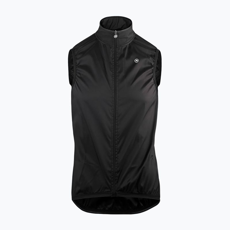 Férfi ASSOS Mille GT Wind kerékpáros mellény fekete 13.34.338.18