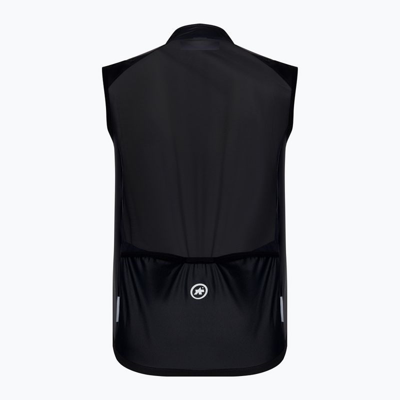 ASSOS Uma GT Wind női kerékpáros mellény fekete 12.34.347.18 2