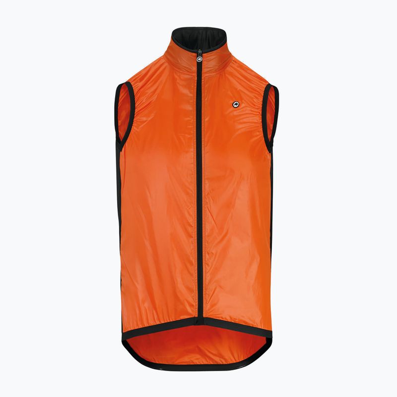 ASSOS Mille GT Wind férfi kerékpáros mellény narancssárga 13.34.338.49