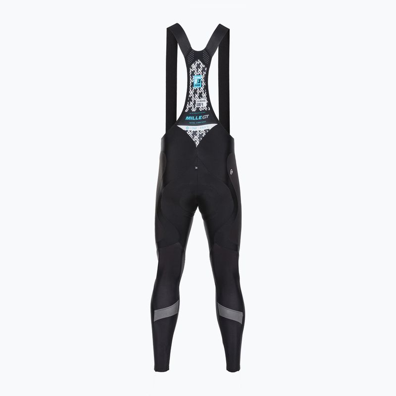 Férfi ASSOS Mille GT Winter bibtights kerékpáros nadrág fekete 11.14.215.18 2