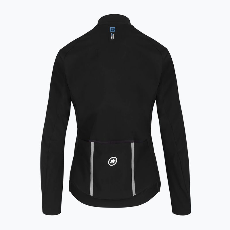 Női kerékpáros kabát ASSOS Uma Ultraz Winter EVO fekete 12.30.368.18 2