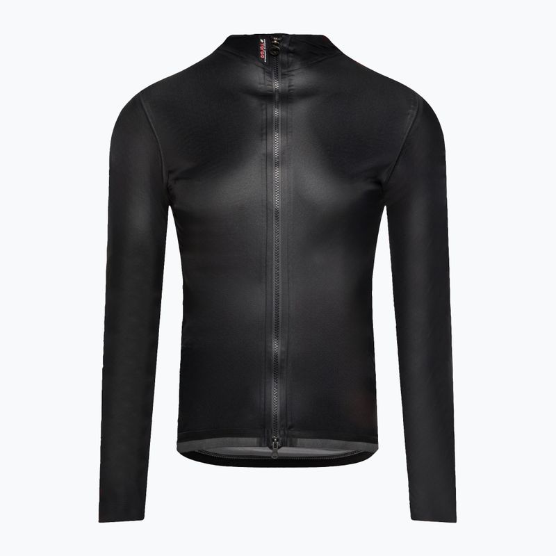 Férfi ASSOS Equipe RS Rain kerékpáros dzseki fekete 13.32.363.10