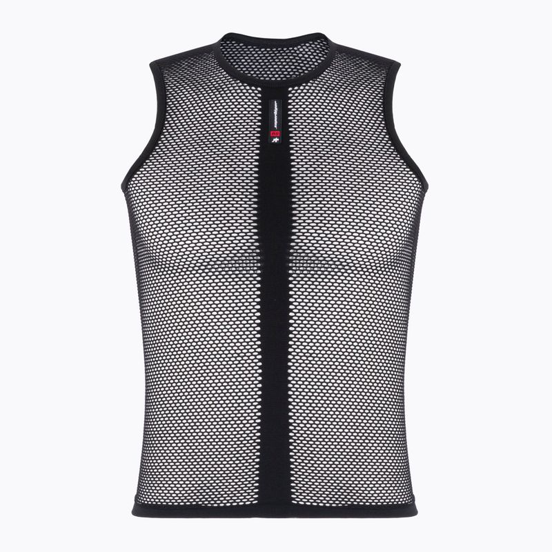 ASSOS NS Skin gyermek kerékpáros pulóver fekete P11.40.443.18