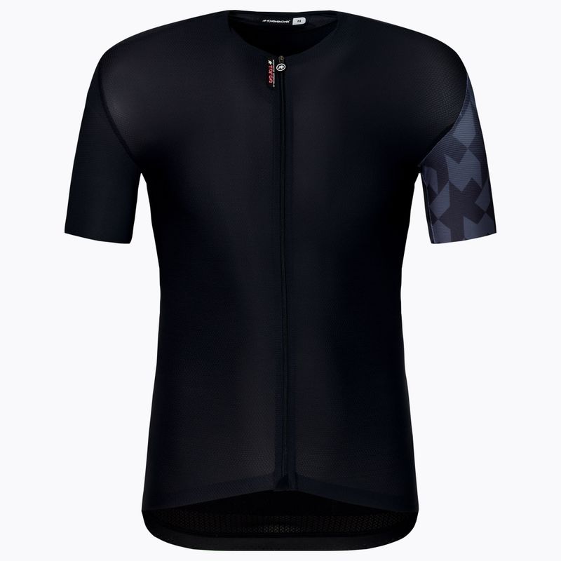 Férfi ASSOS Equipe RS Targa S9 kerékpáros mez fekete 11.20.323.10
