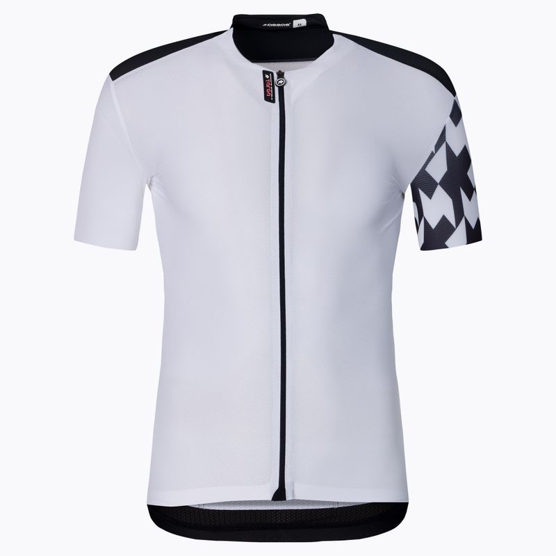 Férfi kerékpáros mez ASSOS Equipe RS Targa S9 szürke