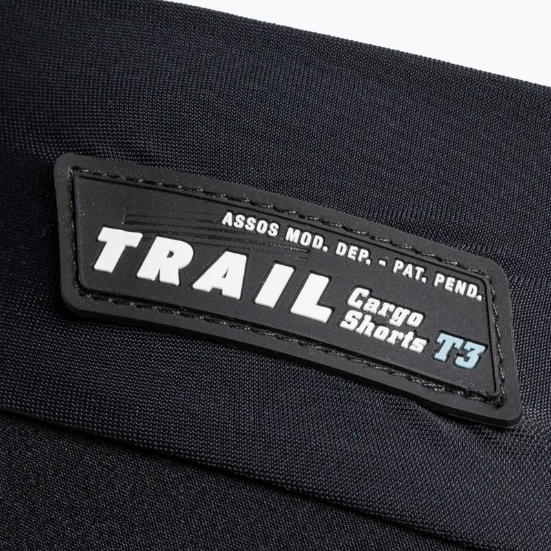 Férfi kerékpáros rövidnadrág ASSOS Trail Cargo T3 fekete 51.10.115.18 3