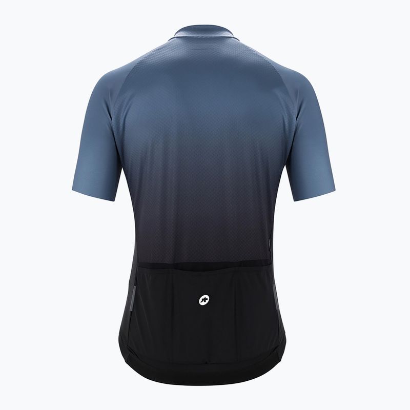 ASSOS Mille GT Jersey C2 Shifter férfi kerékpáros mez fekete/kék 11.20.311.2N 2